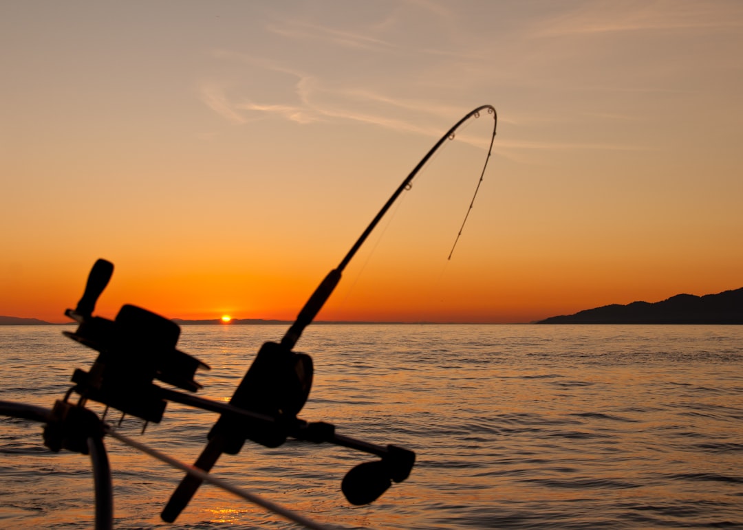 We fished right until the sun set past the mountains before pulling in the rods and heading back to Vancouver for dinner.